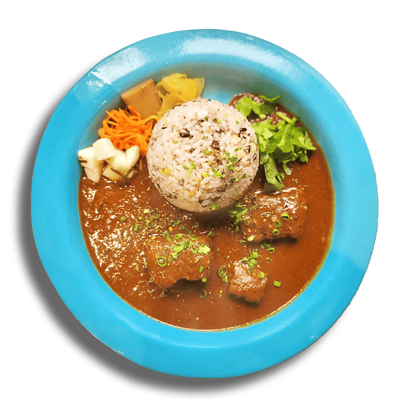 バラ角煮カレー